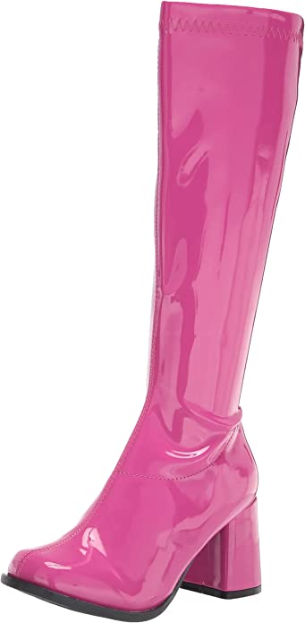 Ellie Shoes IS-E-Gogo 3" Gogo Boots with Zipper, Fuchsia 6 Ellie Shoes