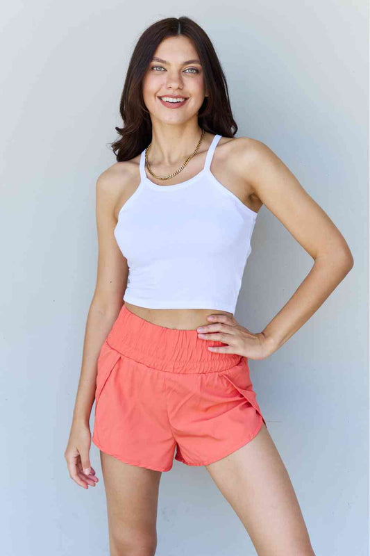 Ninexis Everyday Staple Soft Modal Short Strap Ribbed Tank Top in Off White-Trendsi-Off White-S-SatinBoutique