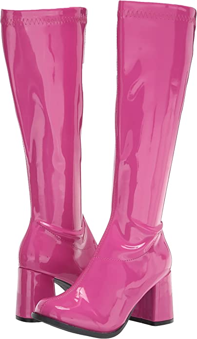 Ellie Shoes IS-E-Gogo 3" Gogo Boots with Zipper, Fuchsia 6 Ellie Shoes