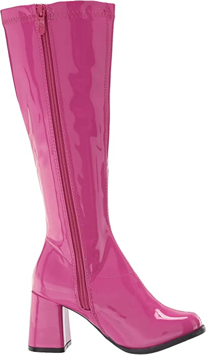 Ellie Shoes IS-E-Gogo 3" Gogo Boots with Zipper, Fuchsia 6 Ellie Shoes