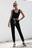 Knot Sleeveless Waist Jumpsuit Trendsi