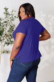 T-shirt basic Bae a grandezza naturale con girocollo e maniche corte