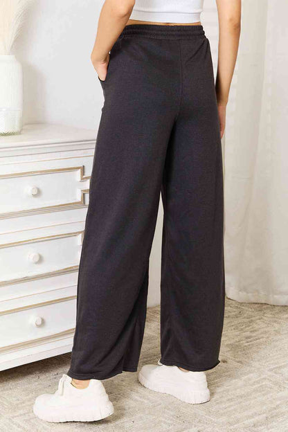 Basic Bae Wide Leg Pocketed Pants-Trendsi-SatinBoutique