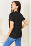 Simply Love Slogan Graphic Cuffed Sleeve T-Shirt, Also in Plus sizes-Trendsi-SatinBoutique