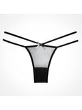 Adore A1011 Women's Naughty Vanilla Panty with Dainty Hip Hugging Bands Allure Lingerie