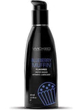 Wicked Sensual Care Gleitmittel auf Wasserbasis – 2 oz Blueberry Muffin-Körperschmiermittel-Eldorado-SatinBoutique