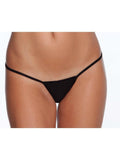 Coquette IS-C0100 Low Rise Lycra G-String-g-string-Coquette-Black-XL-Satin ბუტიკი