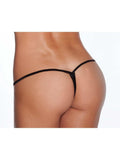 Coquette IS-C0100 Low Rise Lycra G-String-g-string-Coquette-Black-XL-Satin ბუტიკი