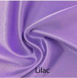 Custom made FITTED SHEET of Silky Lingerie Satin, Queen, and Full-BEDDING-Satin Boutique-Lilac-Queen-SatinBoutique