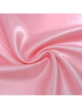 Камплекты жаночай бялізны з атласных прасцінаў, вырабленыя на заказ, Twin, XL Twin і Split King-Жажняе бялізну з атласнымі прасцінамі-Satin Boutique-Pink-Twin-SatinBoutique
