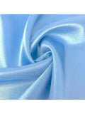 Sady saténového povlečení na spodní prádlo na zakázku, Twin, XL Twin a Split King-Saténové povlečení na spodní prádlo-Satin Boutique-Světle modrá-Twin-SatinBoutique