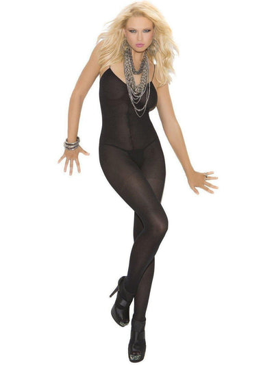 Elegant Moments EM-1601 Opaque Bodystocking also in plus size Elegant Moments