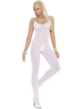 Elegant Moments EM-1601 Opaque Bodystocking also in plus size Elegant Moments