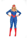 Momen Elegan EM-9144X American Hero Costume. Momen yang Elegan