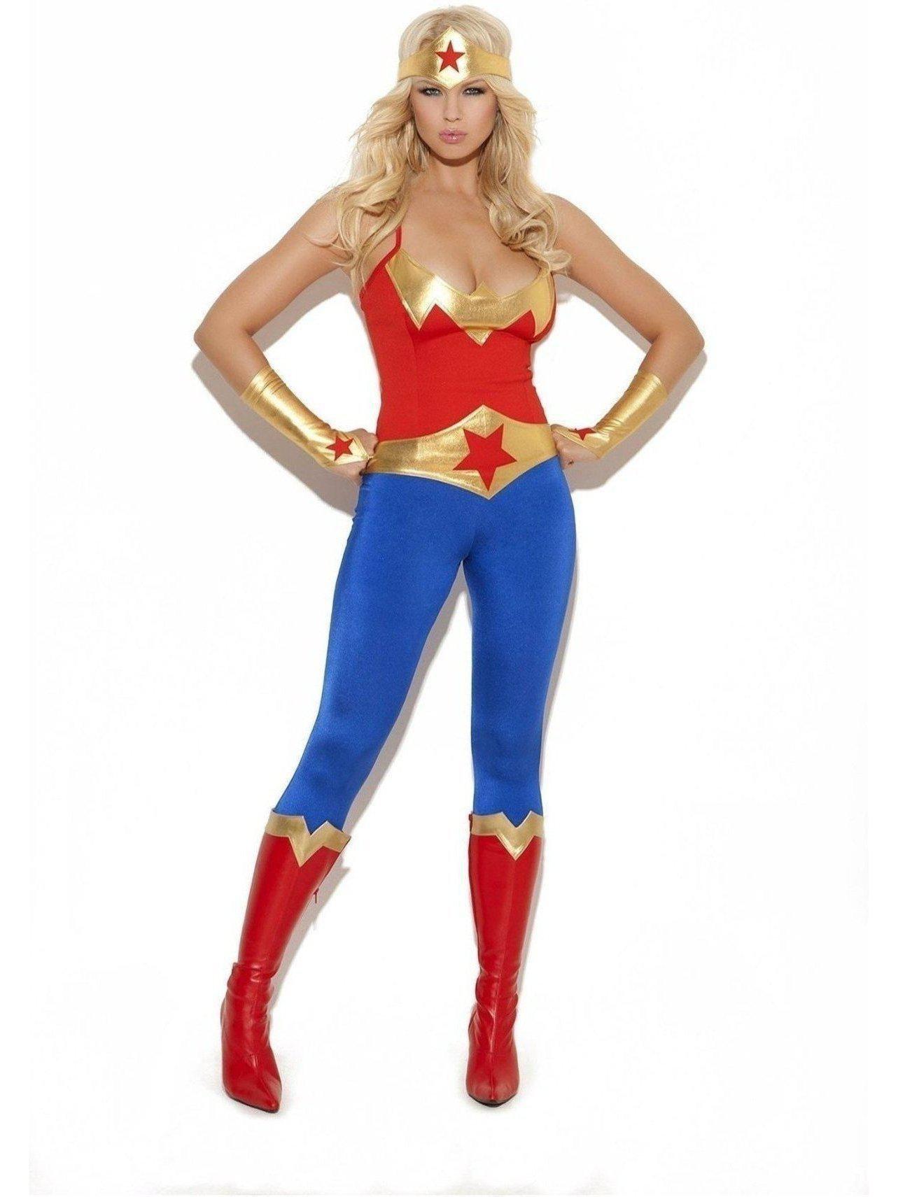 Elegant Moments EM-9964 Super hero 5 pc costume Elegant Moments