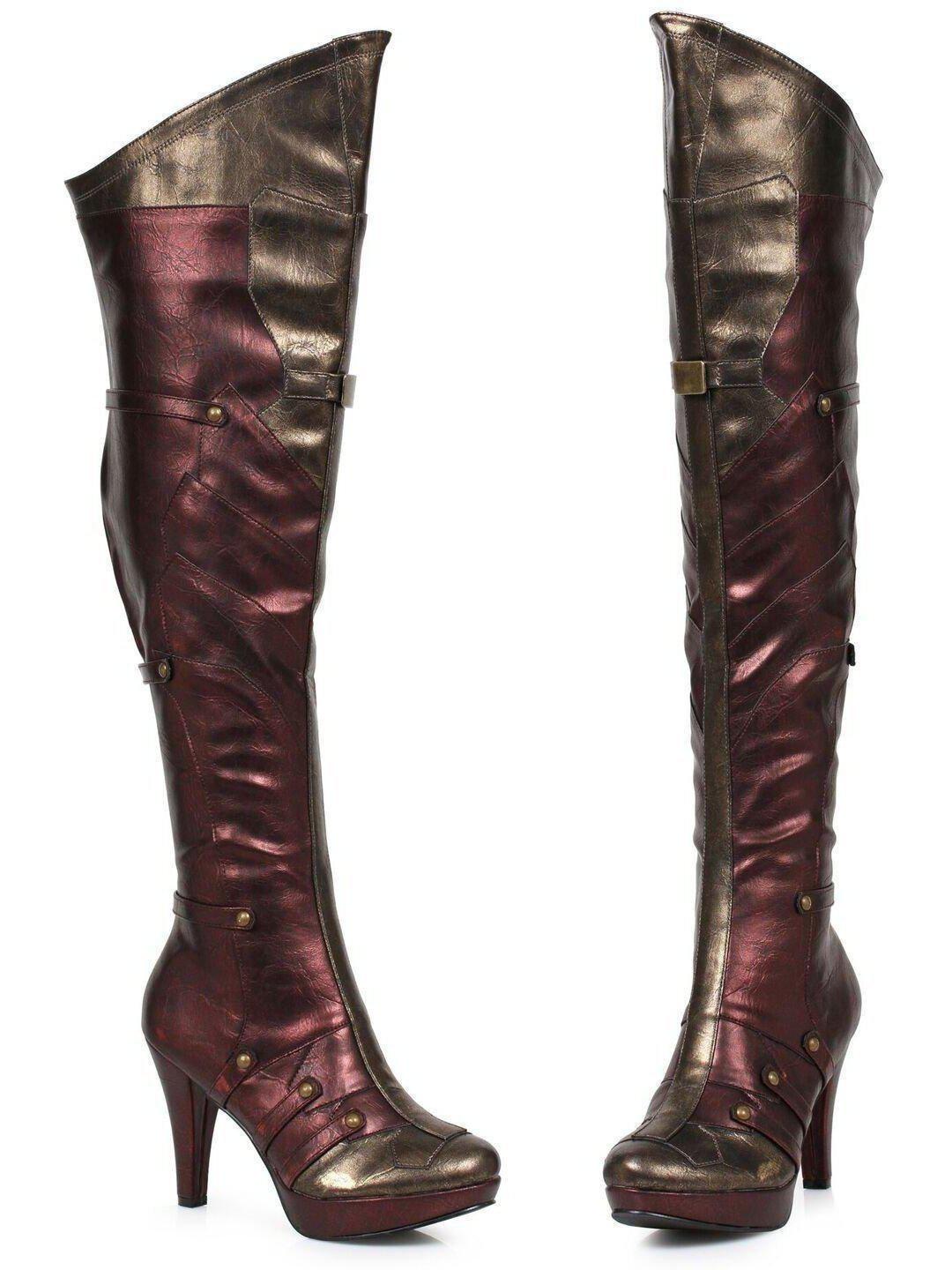 Ellie Shoe E-414-WONDER 4 Inch Women Thigh High Boot Ellie Shoes