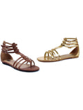 Ellie Shoes E-015-Rome 0 Gladiator platte sandaal Ellie Shoes