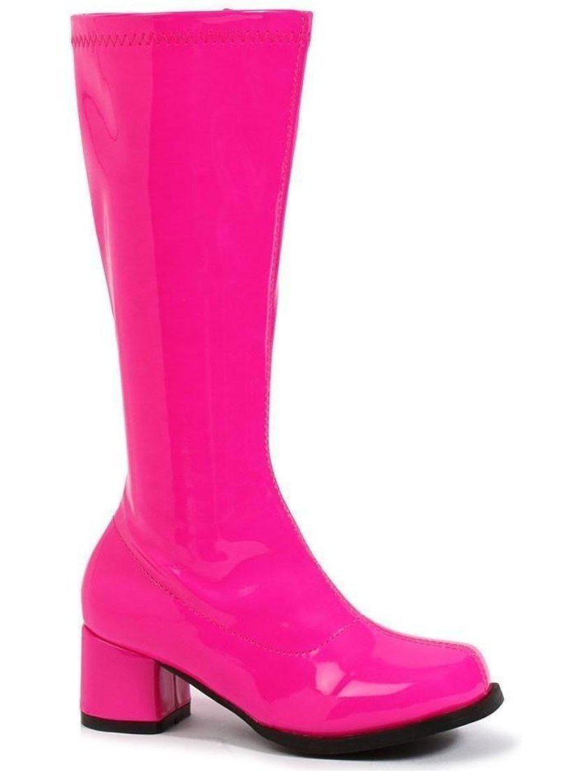 Ellie Shoes E-175-Dora-N 1 Heel Children Neon Gogo Boot Ellie boty