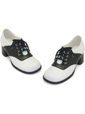 Ellie Shoes E-175-Saddle 1 Heel Shoe Детская обувь Ellie