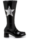 Ellie Shoes E-175-Star 1 Heel Gogo Boot med stjerne Børn Ellie Shoes