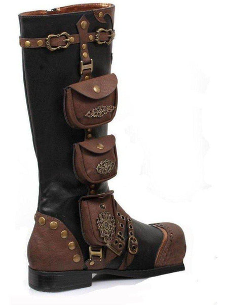 Ellie Shoes E-181-Silas 1 Inch Women Steam Punk Boot Ellie Shoes