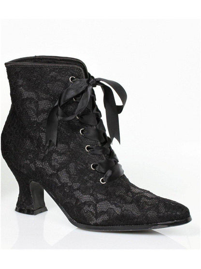 Ellie Shoes E-253-Elizabeth 2 Heel Boot with Lace Ellie Shoes