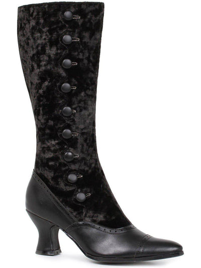 Ellie Shoes E-253-GAIL 2.5" Heel Women's Boot with decorative button detail Ellie Shoes