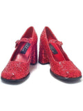 Ellie Shoes E-300-Eden-G 3 Heel Mary Jane Glitter Shoes Scarpe Ellie