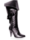 Ellie Shoes E-418-Pirate 4 Heel Pirate Boot con 3 nastri Ellie Shoes