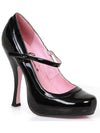 נעלי אלי E-423-Babydoll 4 פטנט מרי ג'יין עם נעלי אלי פלטפורמה סמויה אחת