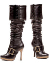 Ellie Shoes E-426-Grace 4 Heel Knee High Boots Sepatu Ellie