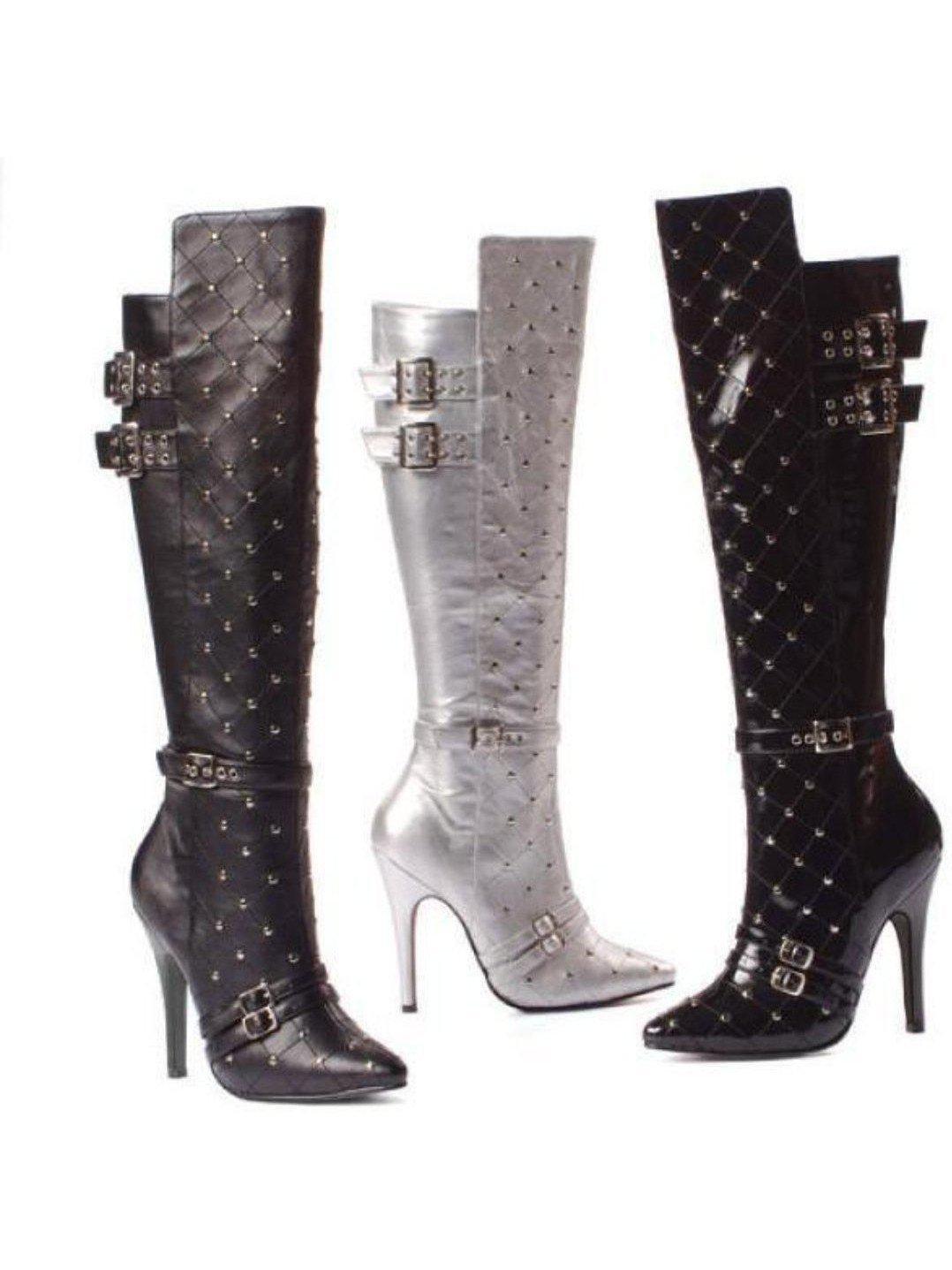 Ellie Shoes E-511-Gwen Cipele za koljena s petom Ellie Shoes