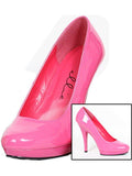 Zapatos Ellie E-521-Femme-W Zapatos de salón de ancho ancho con 5 tacones Ellie