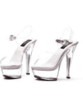 Ellie Shoes E-601-Brook 6 Heel Sandal Ellie Chaussures