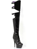 „Ellie“ batai „E-609-Felicia 6“ aukščio formos „Stiletto“ kulno šlaunų aukšti tempimo batai „Ellie“ batai