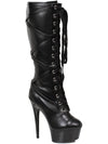 Ellie Shoes E-609-Pocky 6 Lace Up Platform Boot W Inner Pocket Ellie Shoes