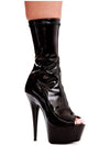 Ellie Shoes E-609-Vanna 6 Peep Toe Calf Boot Ellie Chaussures
