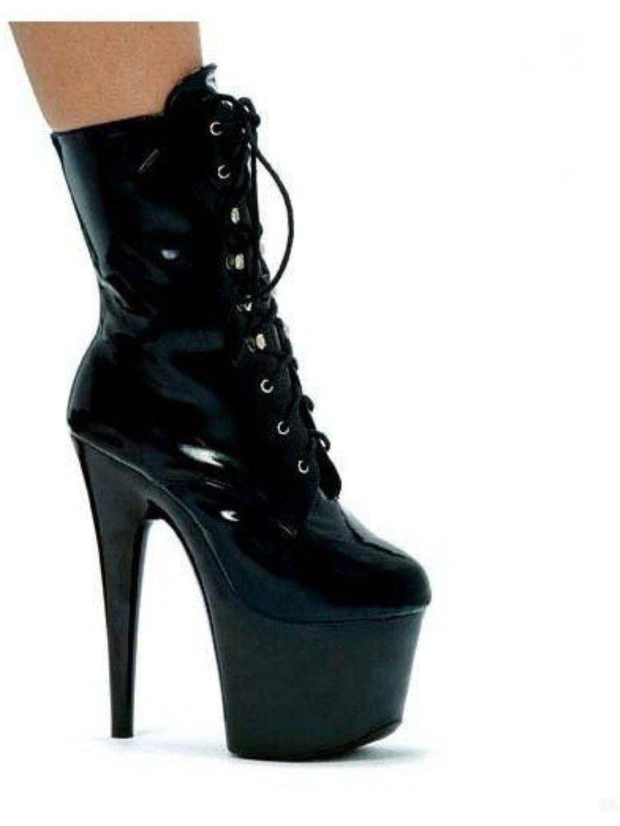 Ellie Shoes E-709-Angela 7 Heel Ankle Boots With Inner Zipper Ellie Shoes