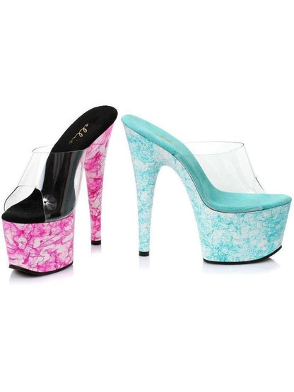 Ellie Shoes E-709-Web 7 Inch Web Design Mule Ellie Shoes