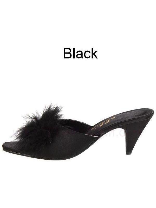 Cloth heels SJP by Sarah Jessica Parker Black size 36.5 EU in Cloth -  33668706