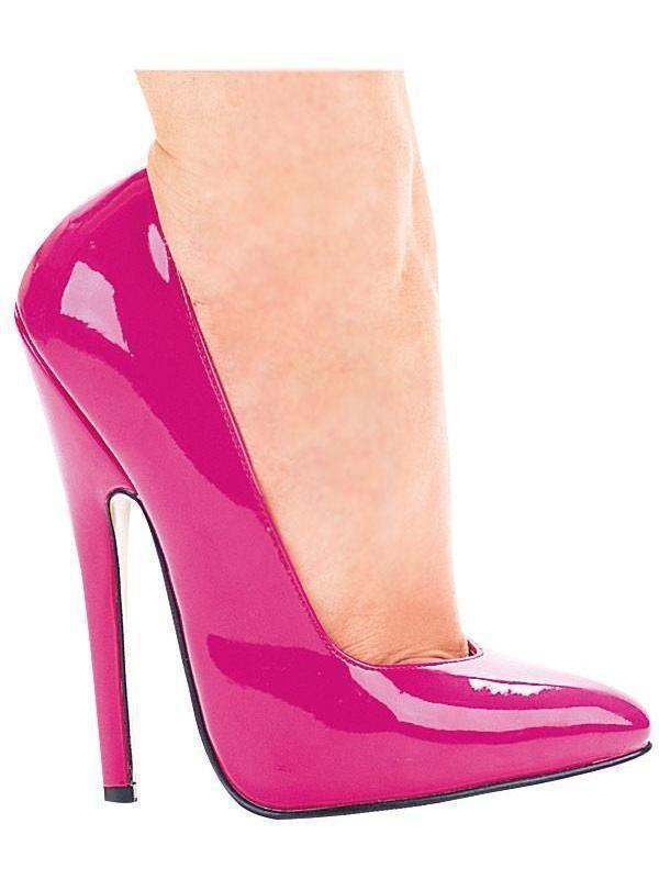 Ellie Shoes IS-E-8260 6" Heel Fetish Pump, Fuchsia Sz 6 Ellie Shoes