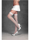 IS-EM-1775Q Fishnet Lace Top Thigh Highs stockings, Plus Size IS-Elegant Moments