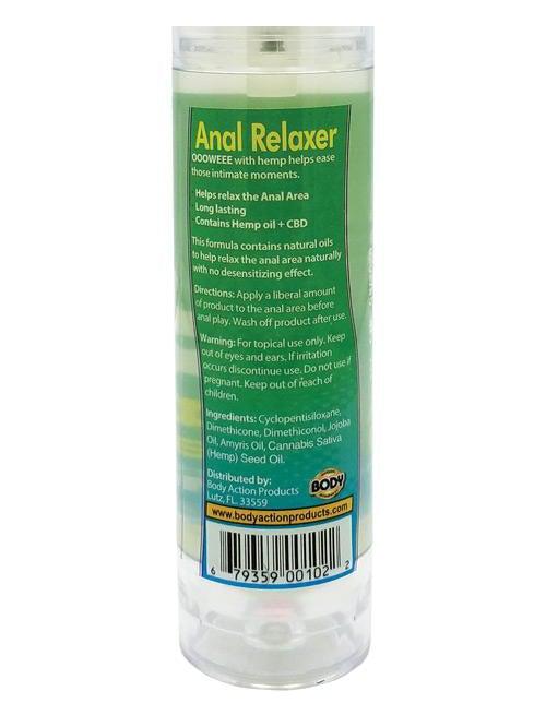 Safe Anal Relaxing Lubricant with Hemp - SatinBoutique Safe Anal Relaxing Lubricant with Hemp - SatinBoutique