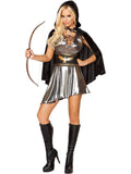 Roma IS-RM-10110 Déguisement 3pc Chasseresse Femme. Costume de Roma taille L