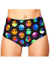 Roma RM-3319 Printed High-Waisted Puckered Shorts Roma Costume