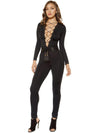 Roma RM-3401 Strappy Lace-up Jumpsuit Roma -asu