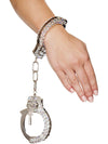 Roma RM-CU102 Silver Handcuffs with Rhinestones Roma Costume
