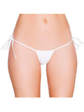 Roma RM-MicroTie Low Cut The Side Side Thong Roma Costume