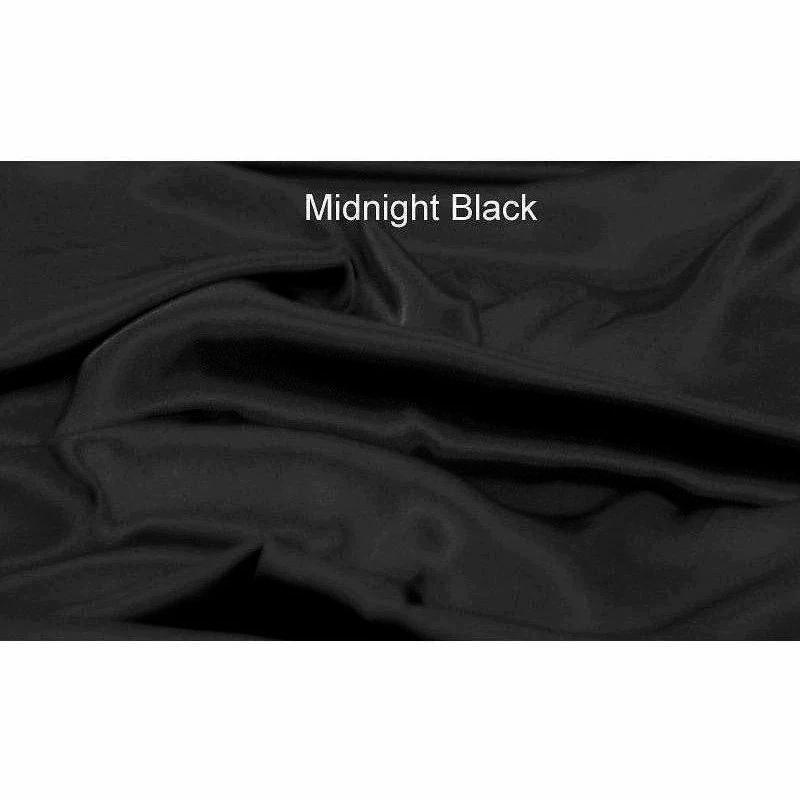 IS Custom BED SKIRT of Pure Silk Charmeuse, Full size, 14In drop