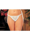 Shirley of Hollywood DS-IA-X10 Scalloped Embroidery crotchless trosor Shirley of Hollywood